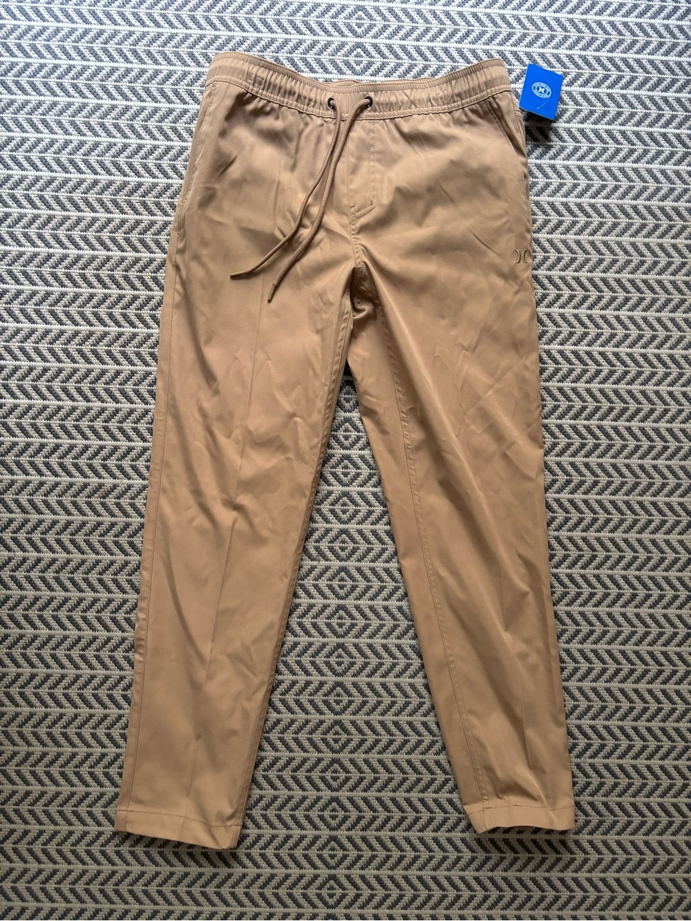 Men’s Hurley Spindrift Twill Elastic-Waist Pants NWT Men’s M